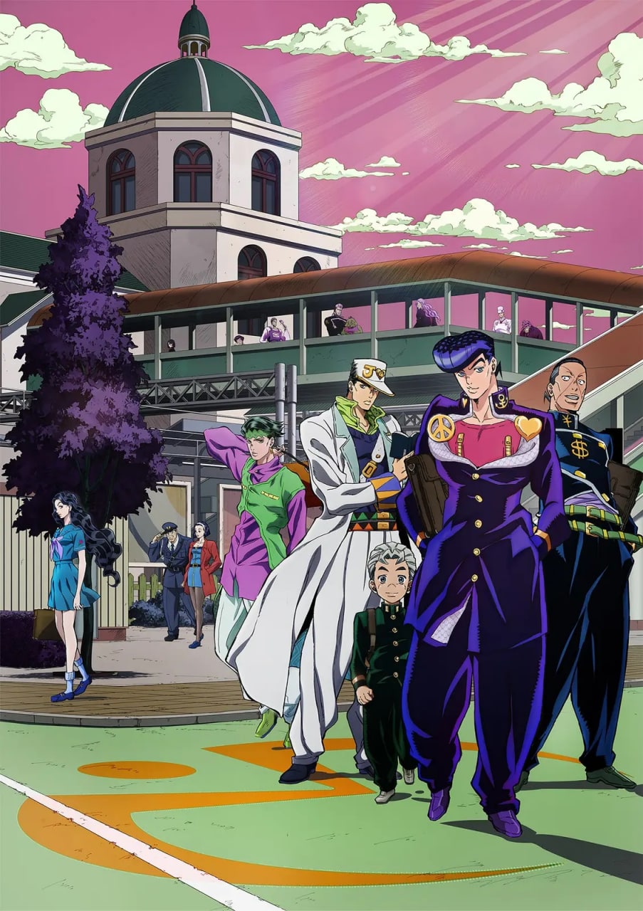 JOJO的奇妙冒险 不灭钻石  BD HEVC 1920x1080 yuv444p10le FLAC